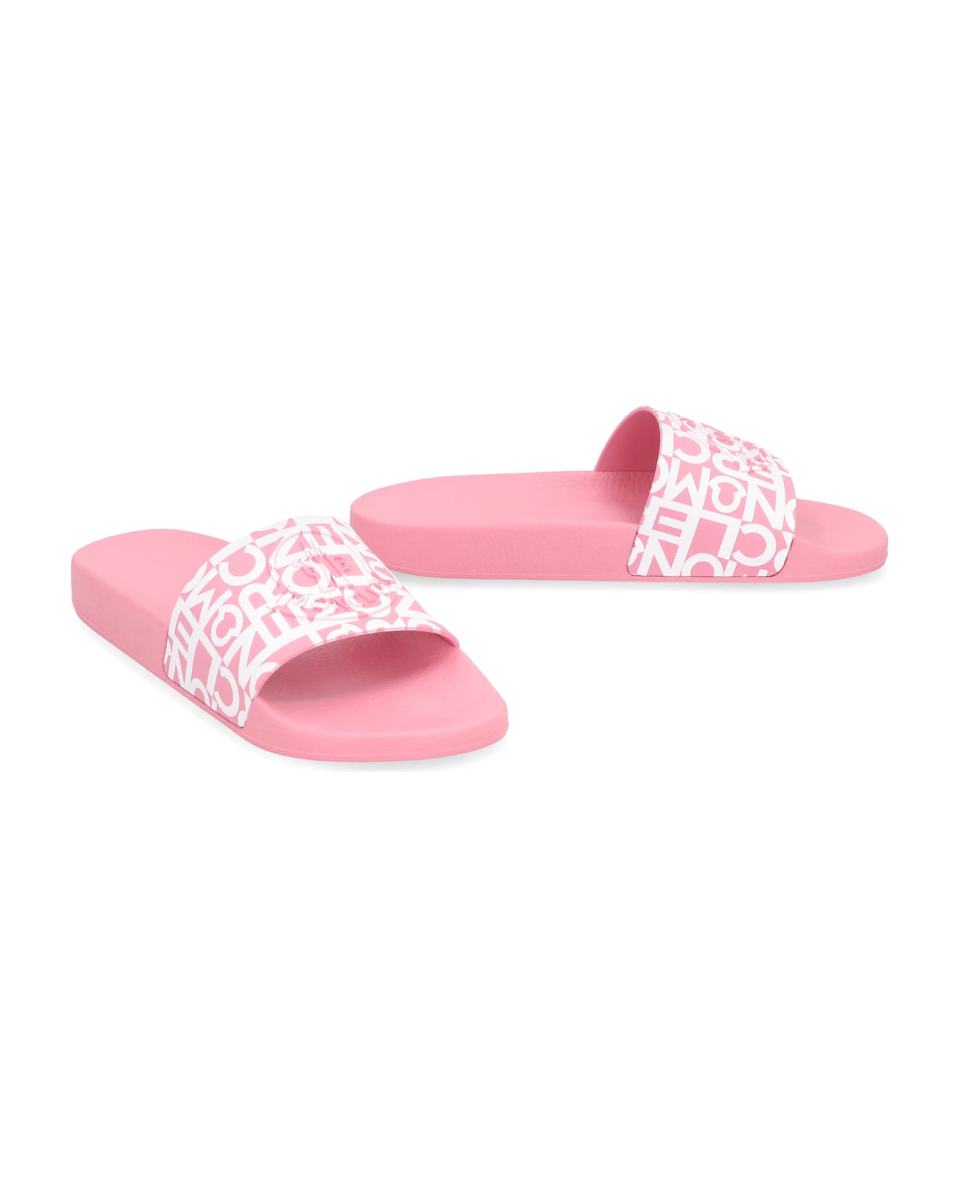 Moncler Jeanne Rubber Slides - Pink