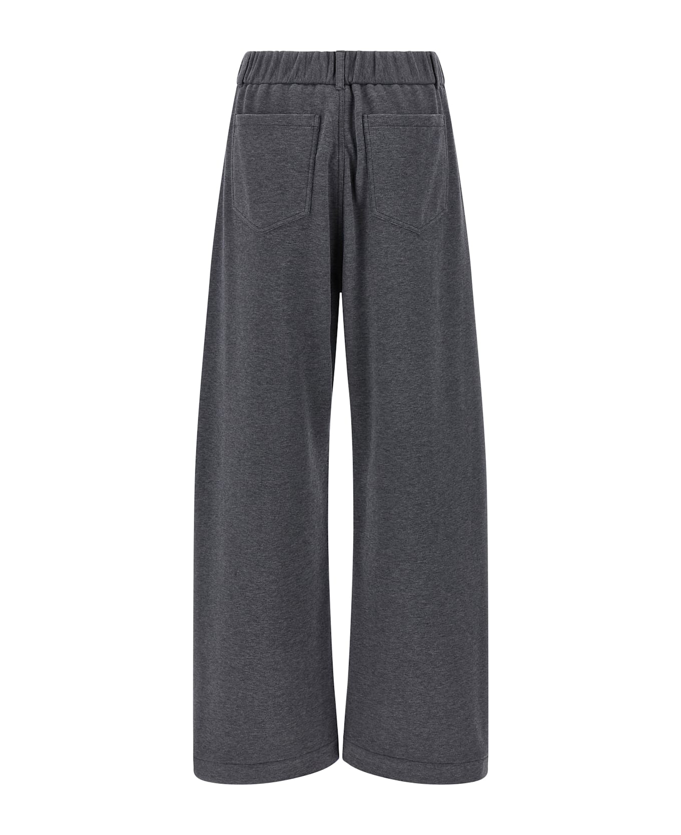 Brunello Cucinelli Cotton Joggers - Gray