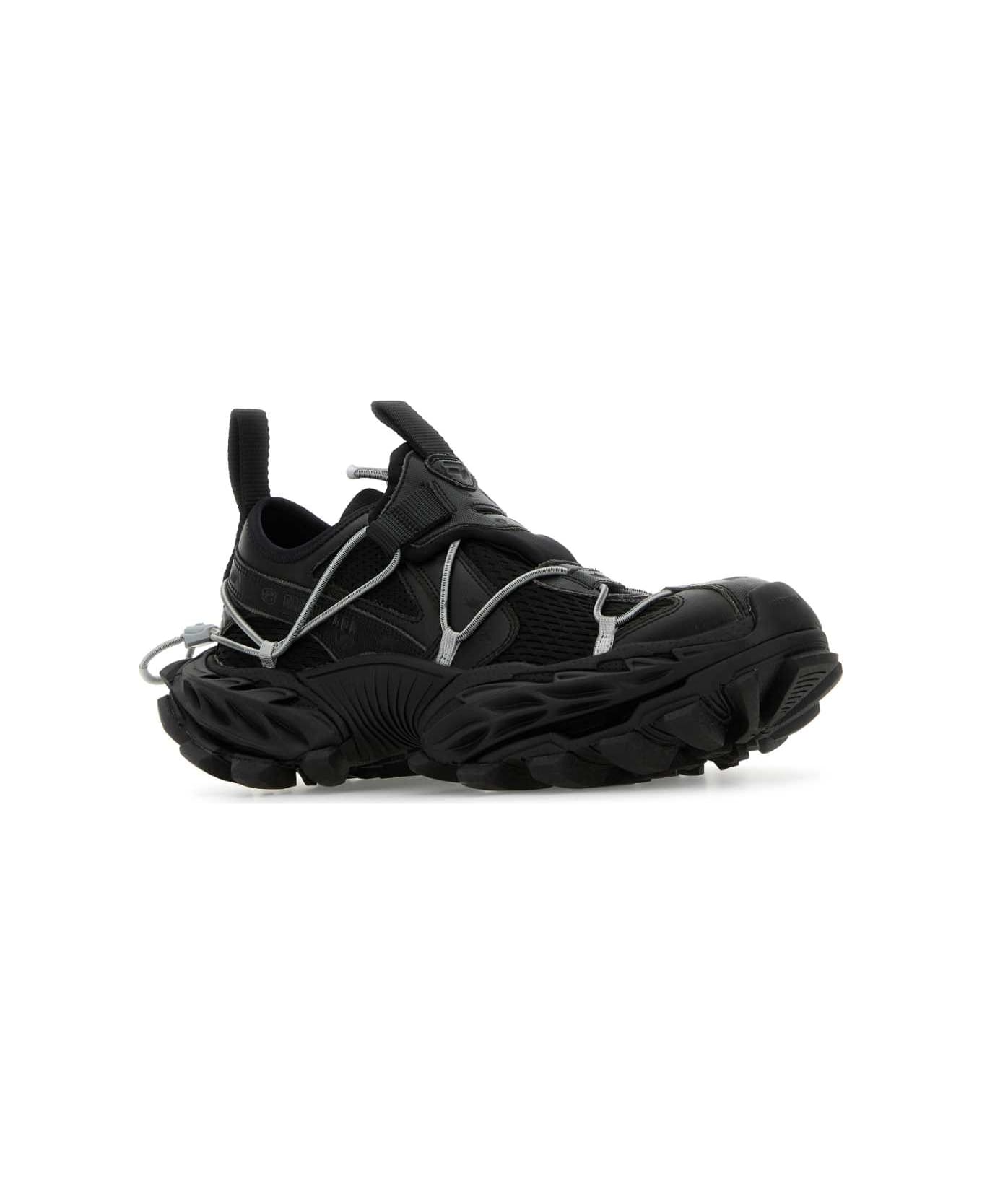 Balenciaga Hike Sneakers - Black