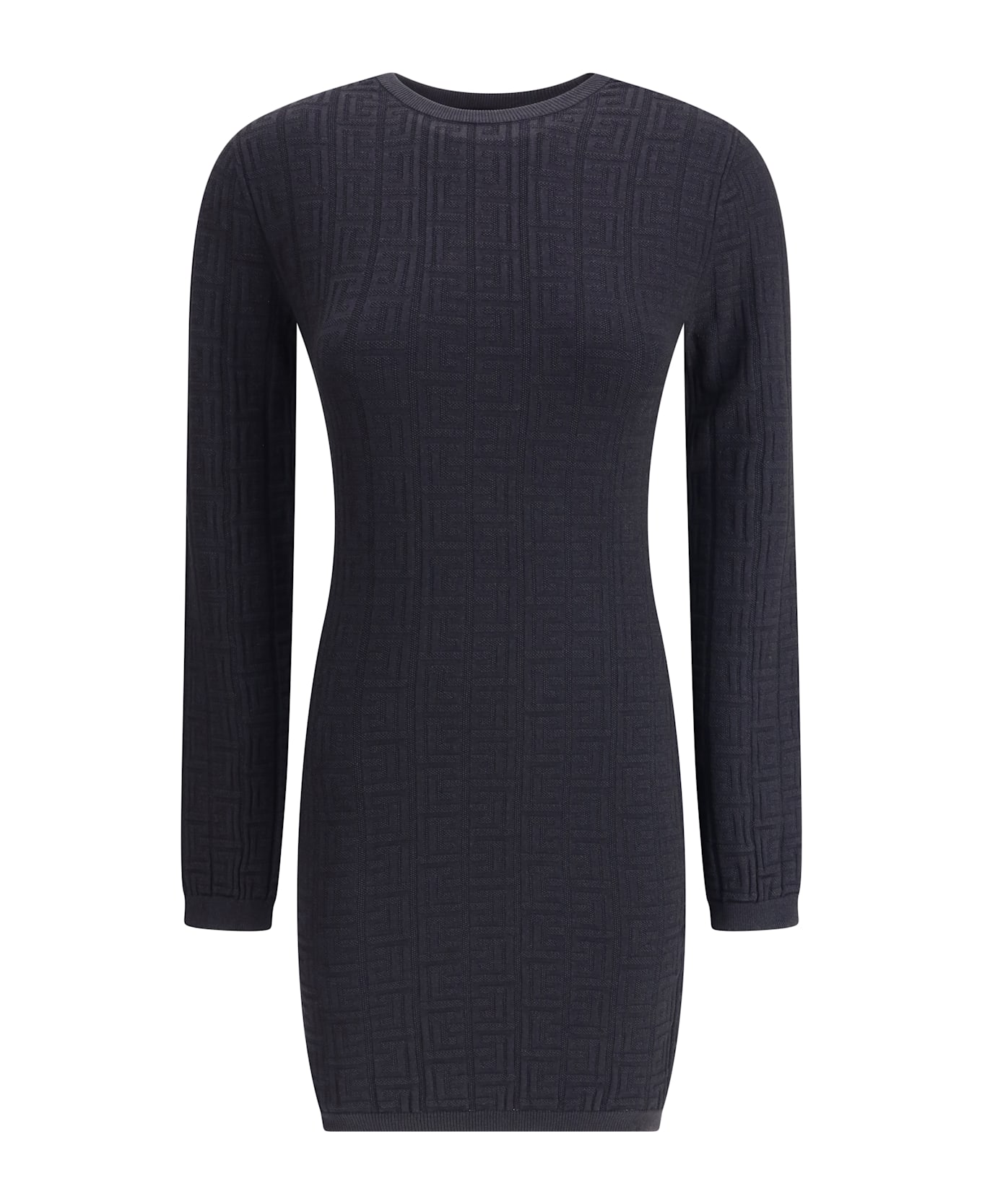 Balmain Pb Patterned Short Dres