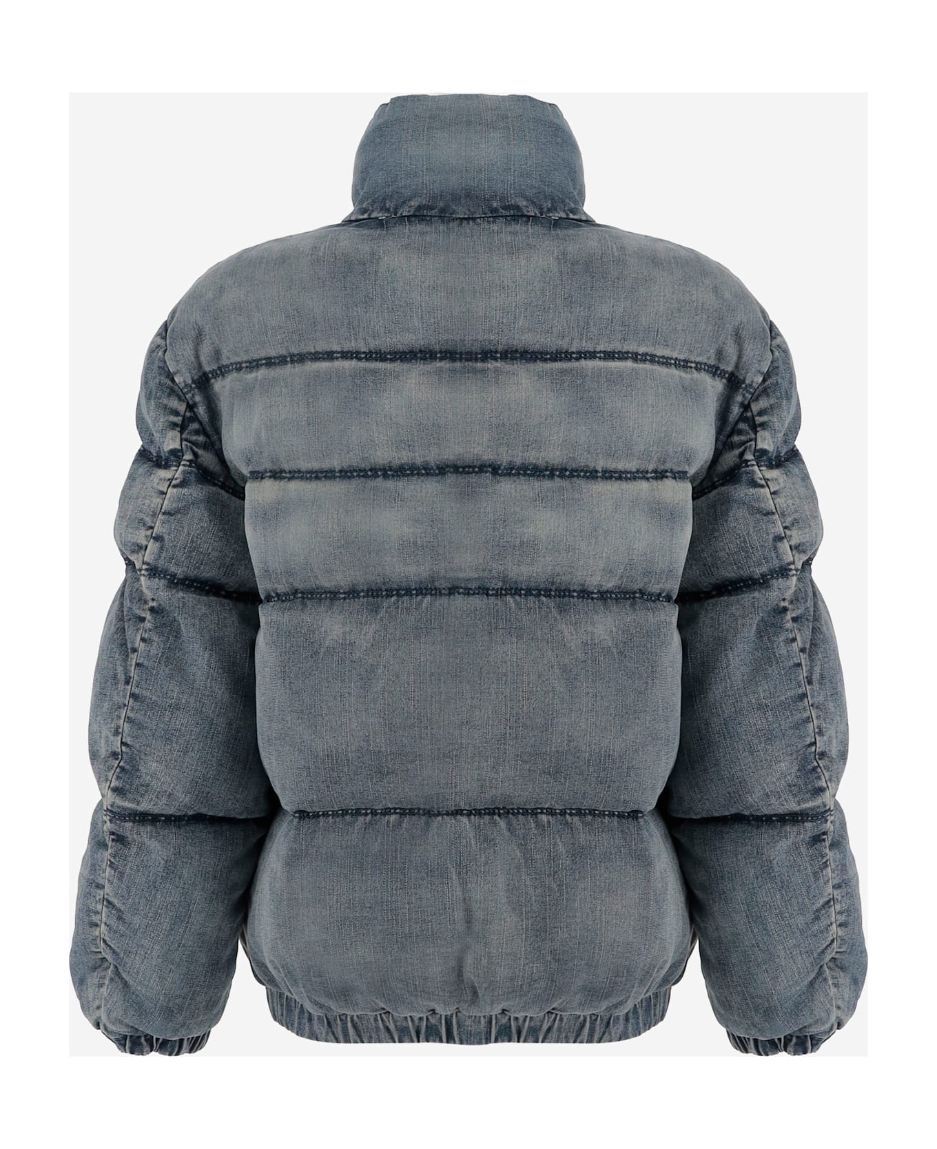 Diesel Jwmons Cotton Blend Padded Jacket - Denim