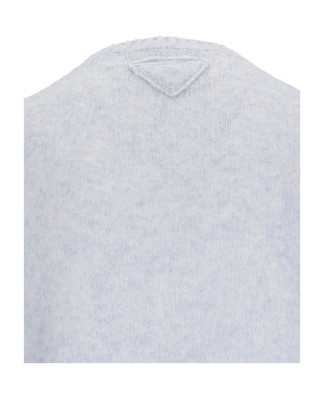 Prada Wool Sweater - Light Blue ニットウェア