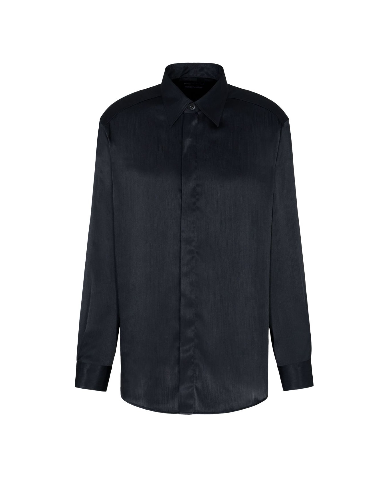 Emporio Armani Classic Shirt - Black
