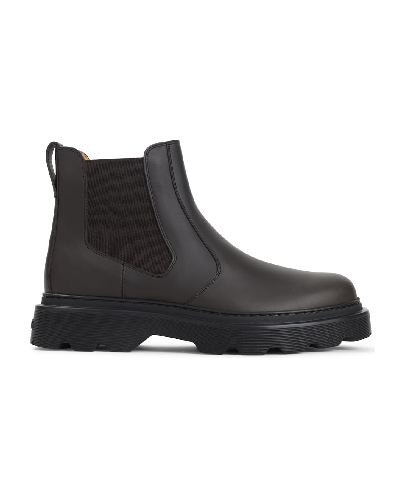 Tod
s Leather Boots - Palissandro