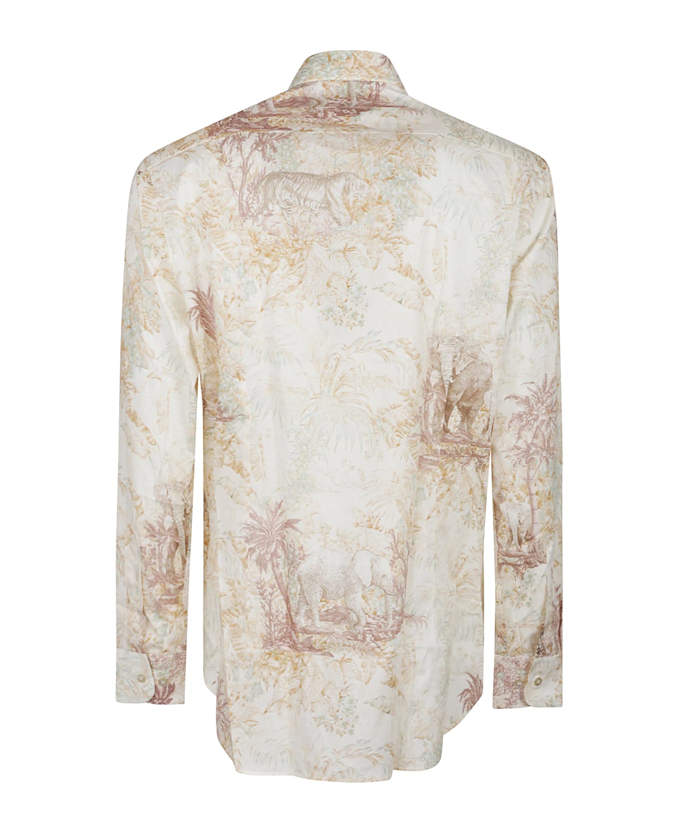 Etro Roma Long Sleeve Shirt - Beige