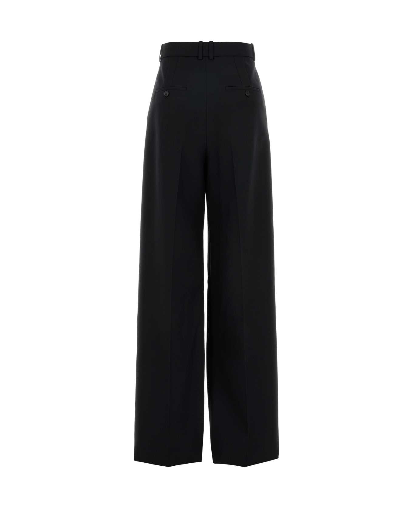 Saint Laurent Black Canvas Pant - NOIR