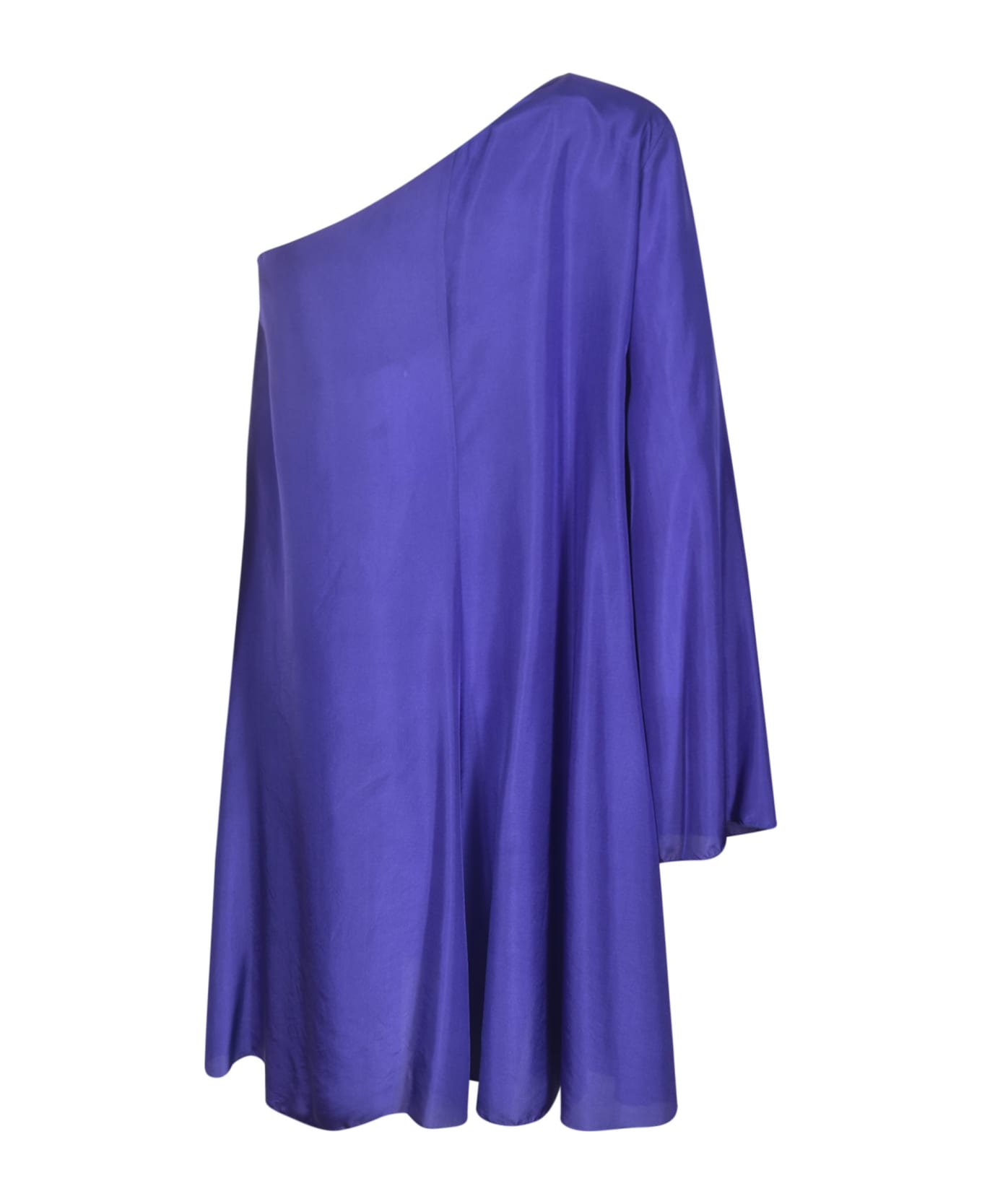 Forte_Forte One-sleeve Dress - Blue ワンピース＆ドレス