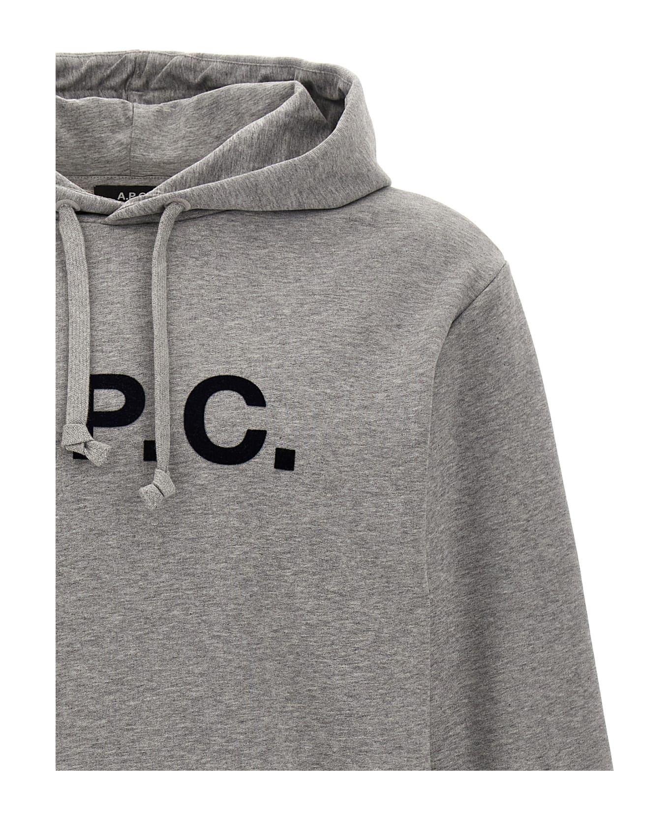 A.P.C. 
vpc
 Hoodie - GRIS CHINE / DARK NAVY