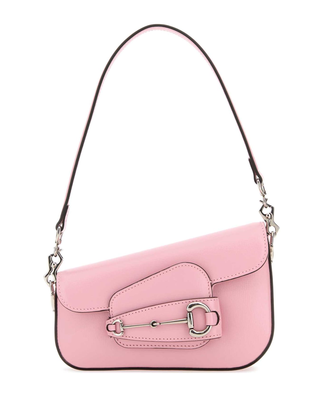 Gucci Pink Leather Mini Gucci Horsebit 1955 Handbag - SUGARPINK