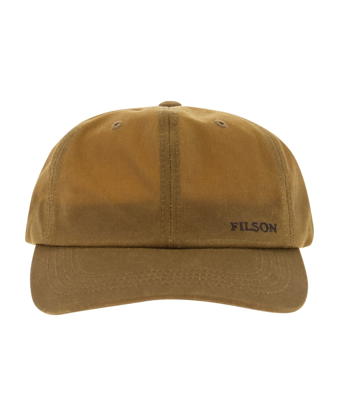 Filson Waxed Visor Hat - Ochre 帽子