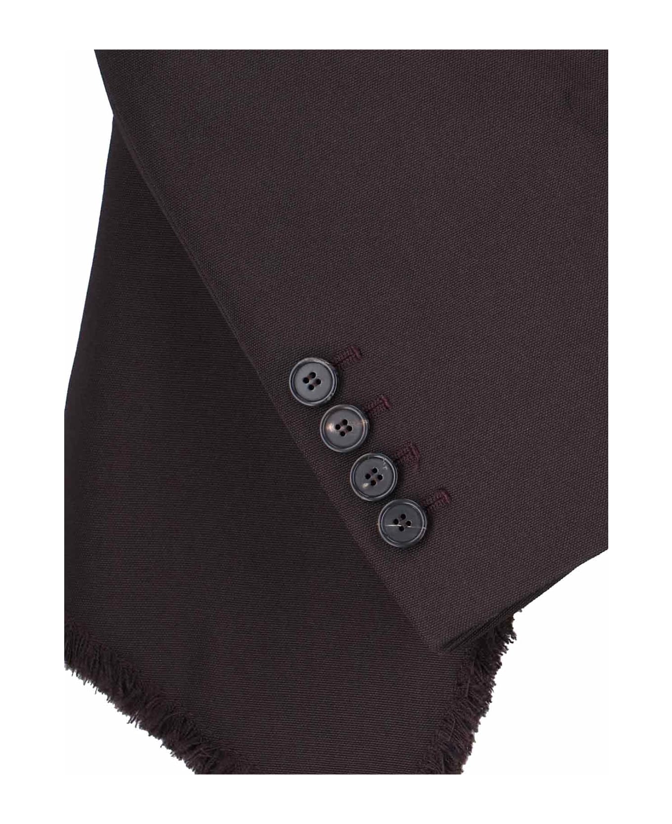 Alexander McQueen Wool Blazer - Brown