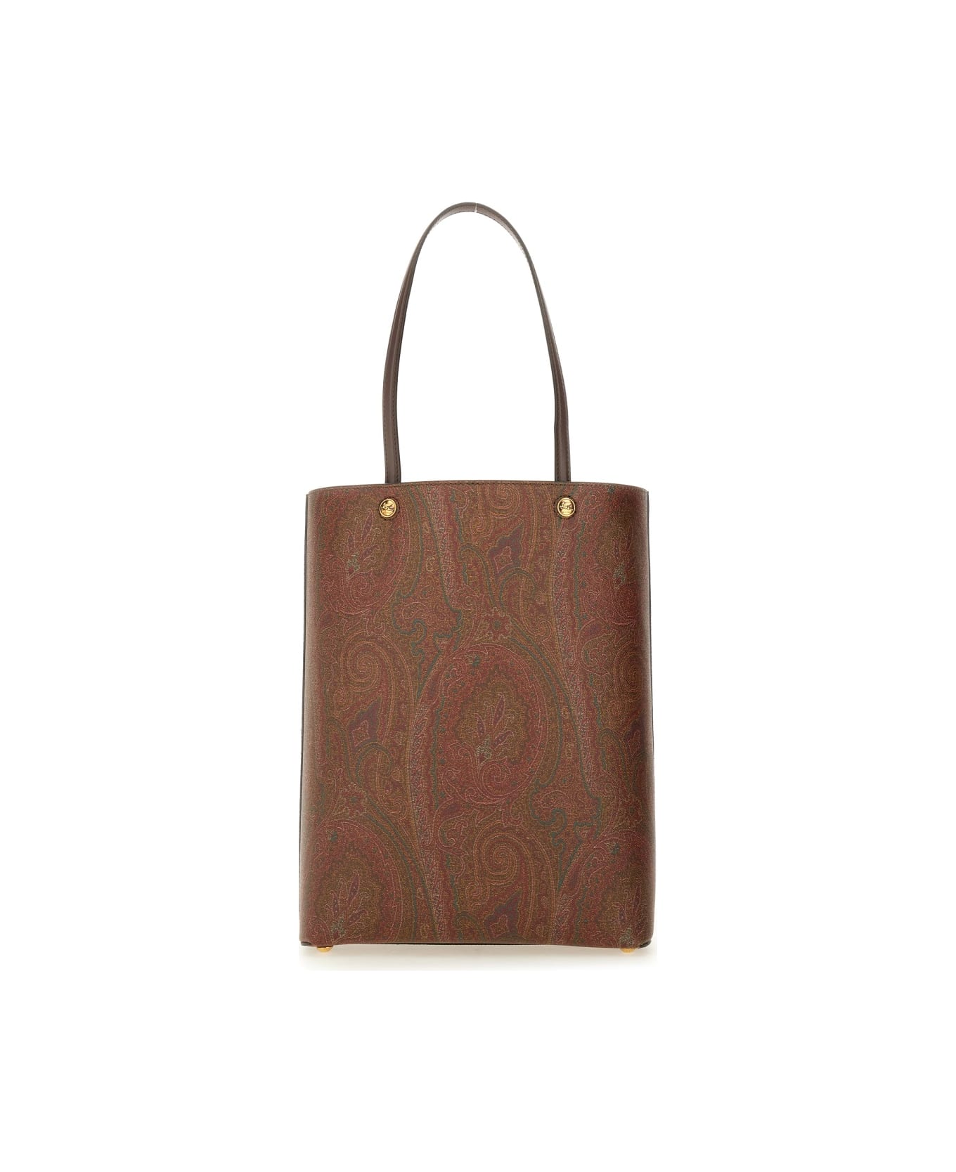 Etro Paisley Shopping Bag - BROWN