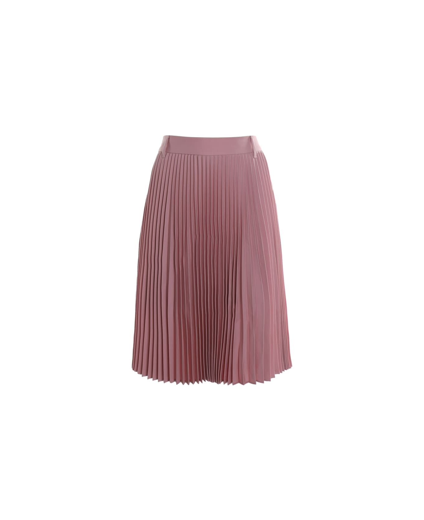 Burberry Skirt With Shorts With Pleated Detail - Rosy pink