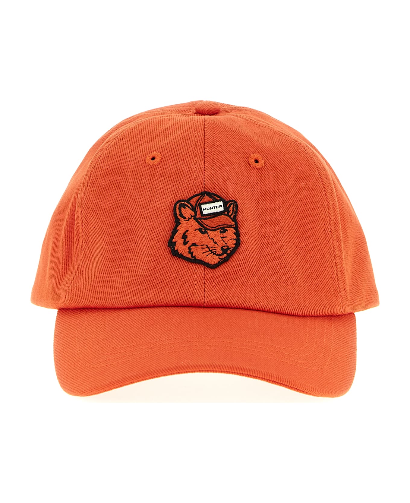 Maison Kitsuné X Hunter 'fox Head' Cap - Orange