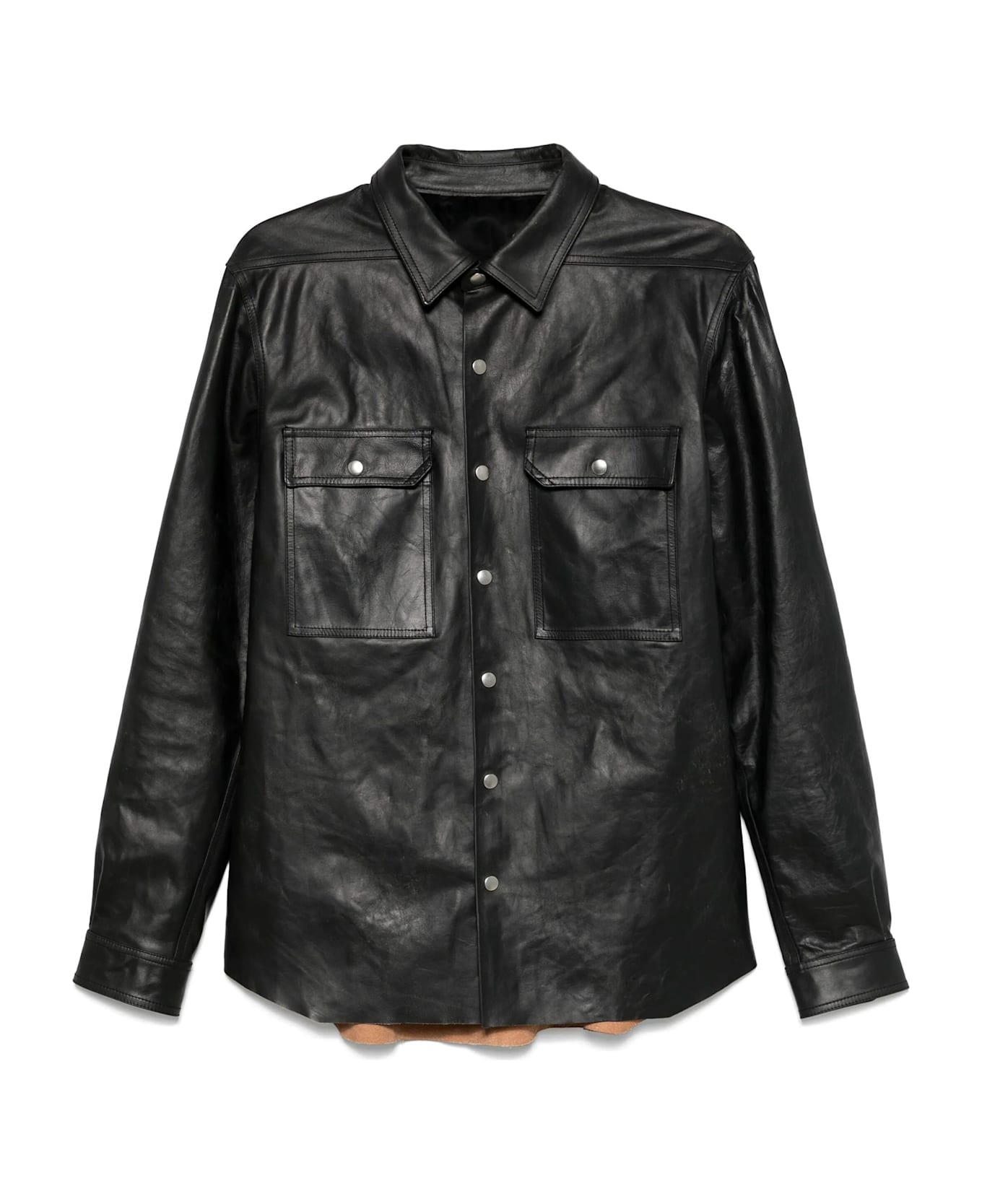 Rick Owens Shirts Black - Black