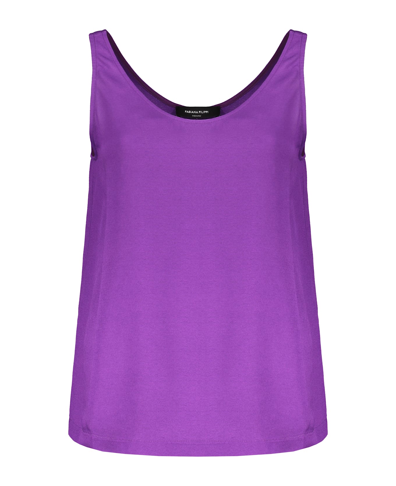 Fabiana Filippi Viscose Top - purple