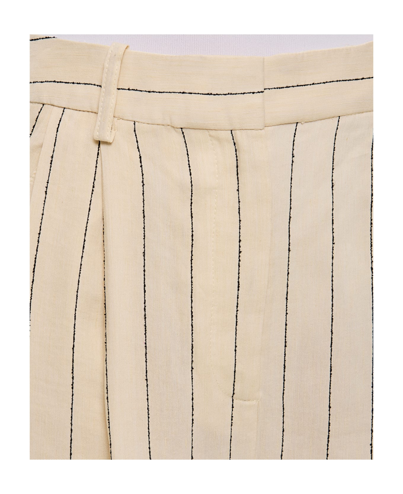Loulou Studio Pinstriped Pants - Beige
