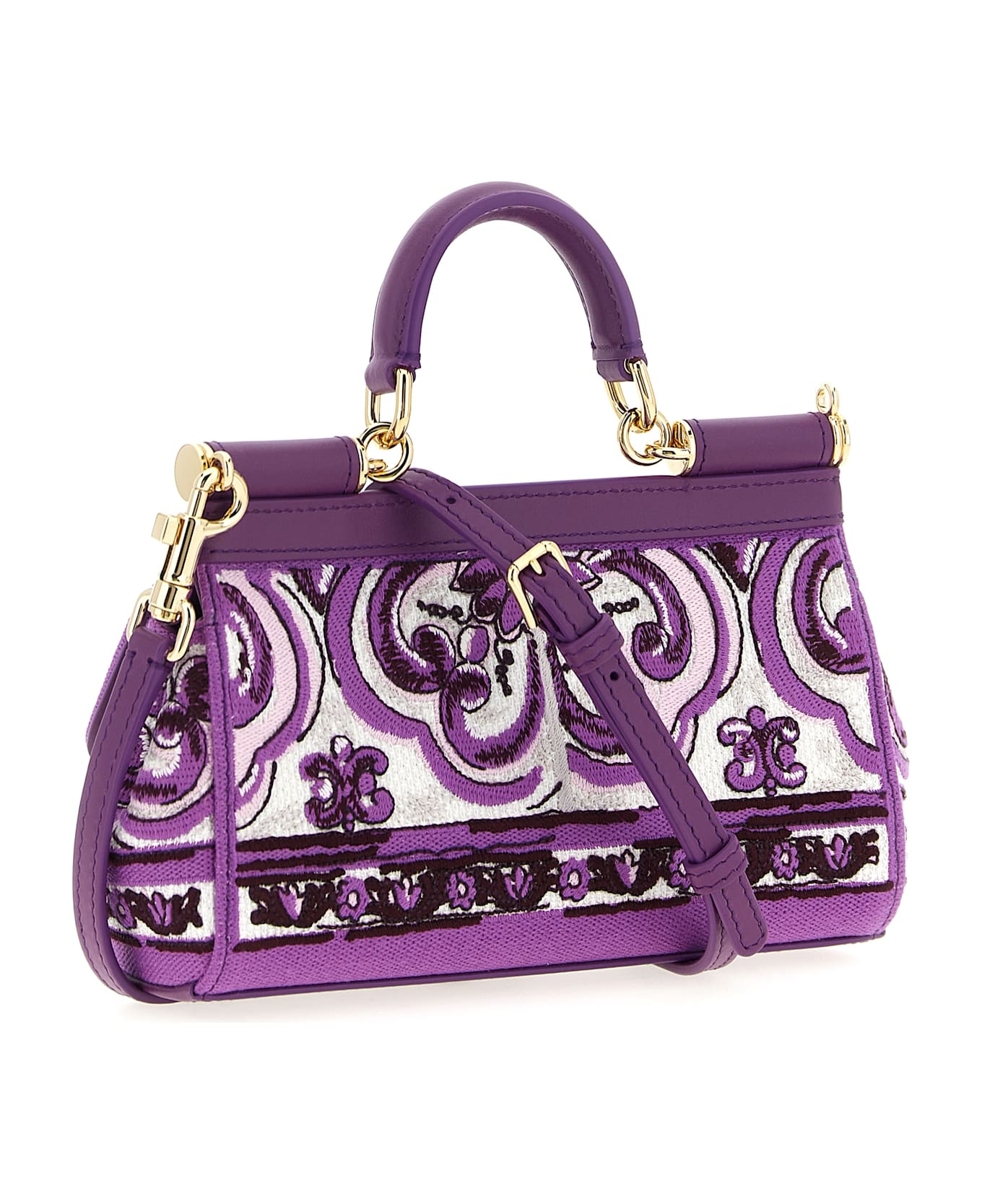 Dolce 
Gabbana 
sicily
 Small Handbag - Purple