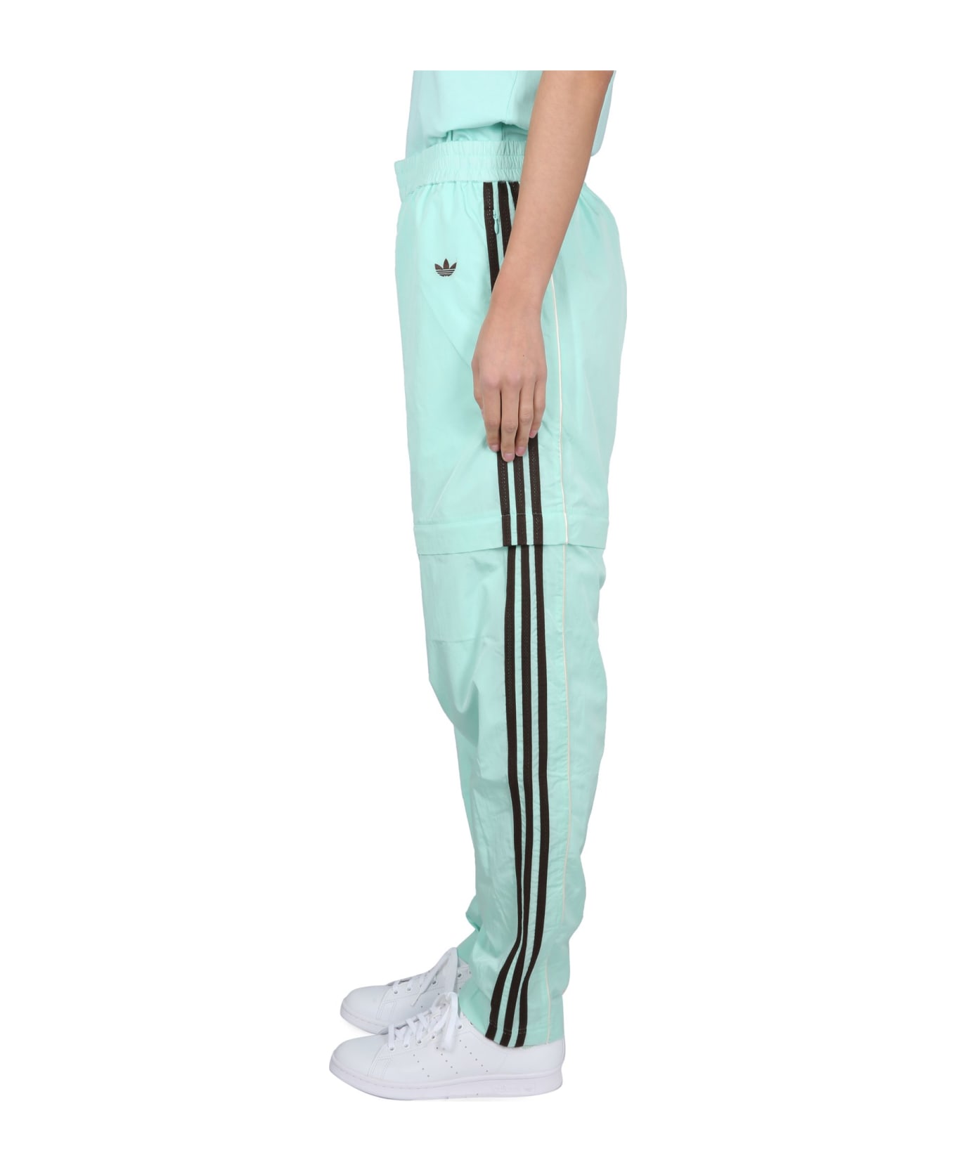 Adidas Originals by Wales Bonner Nylon Jogging Pants With Logo - AZZURRO