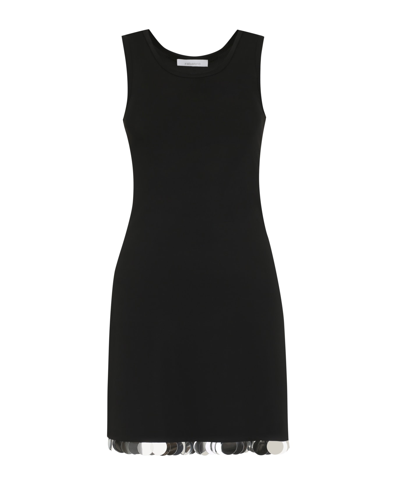 Paco Rabanne Viscose Mini Dress - black ワンピース＆ドレス