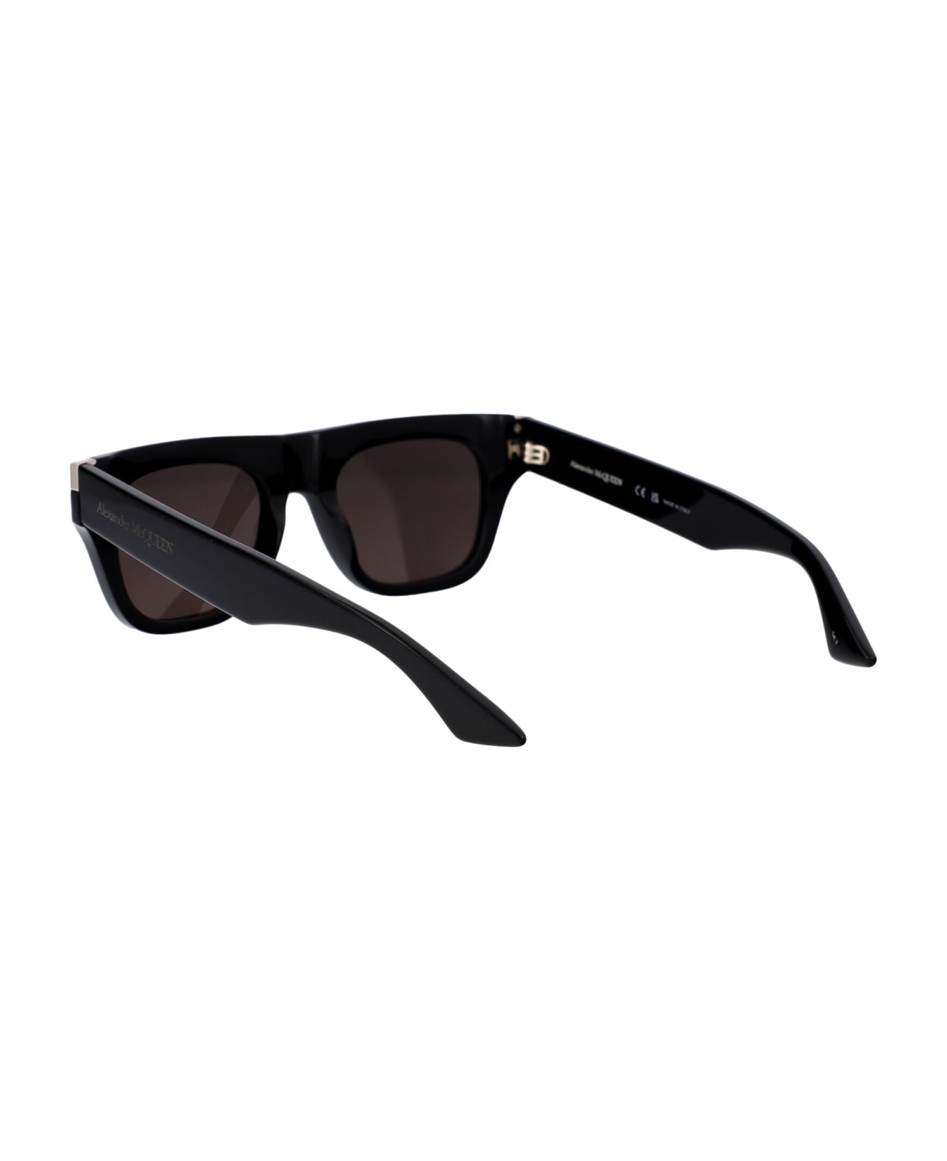 Alexander McQueen Eyewear Am0441s Sunglasses - 001 BLACK BLACK GREY