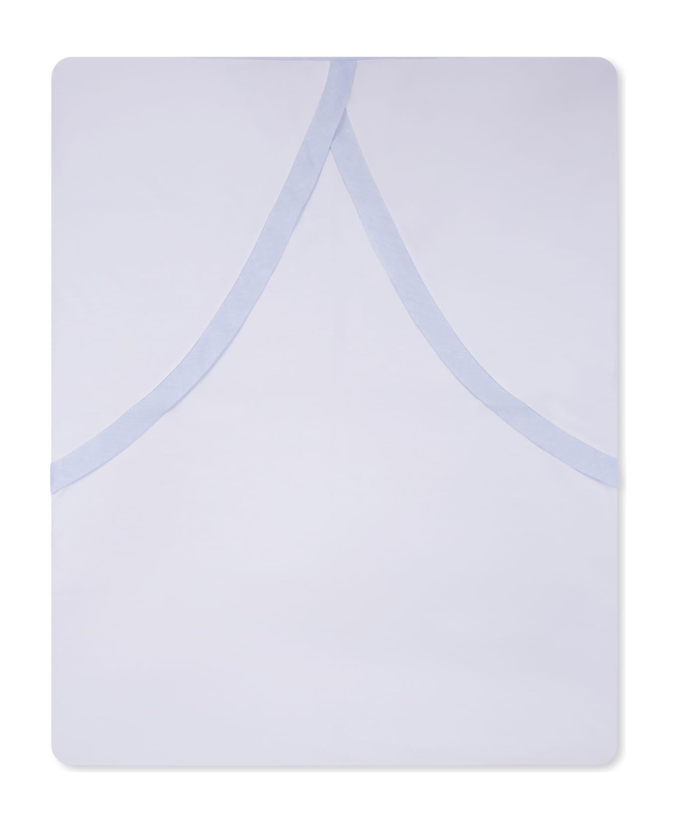 La stupenderia Light Blue Blanket For Baby Boy - Light Blue