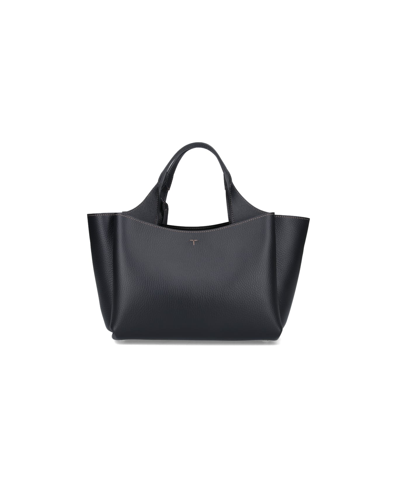 Tod's Mini Leather Tote Bag - Black