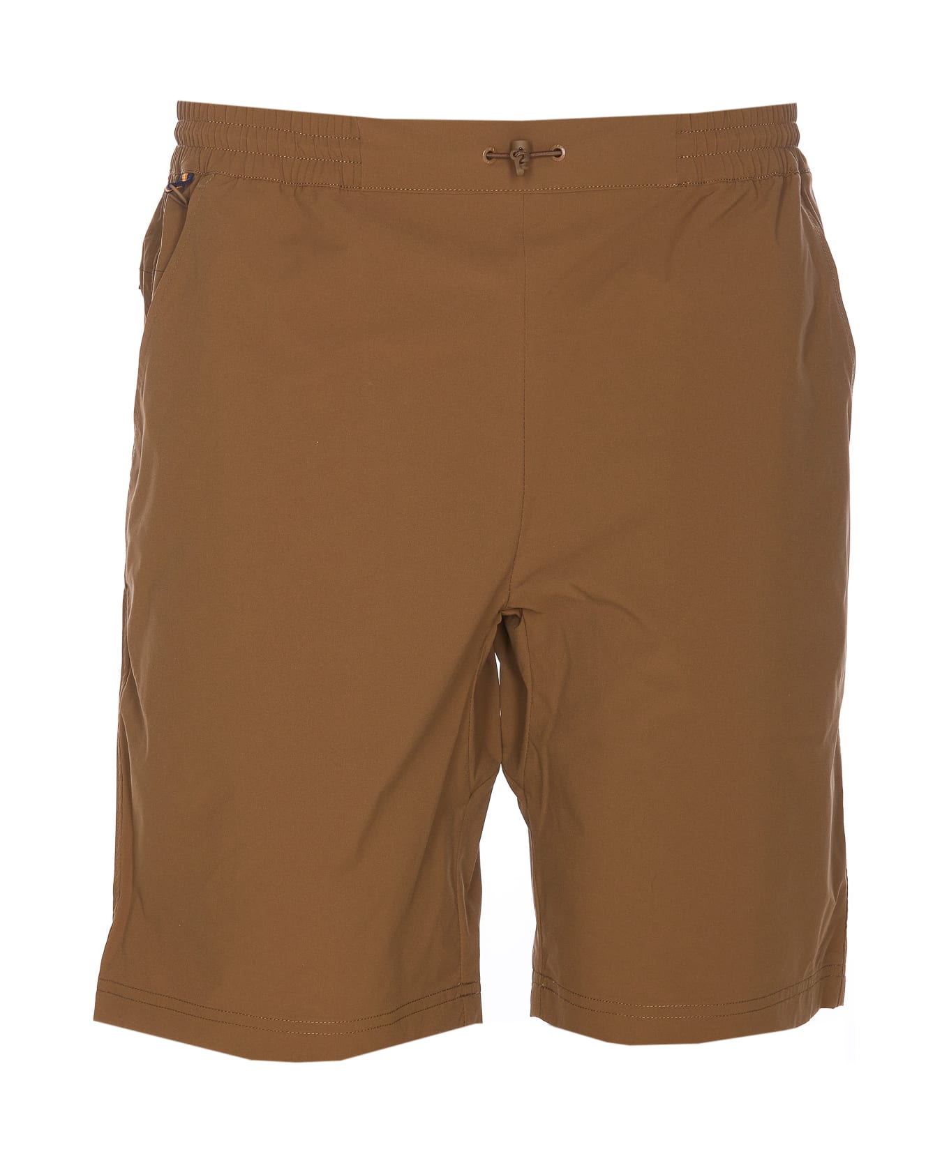 K-Way Remisen Logo Shorts - Brown Corda