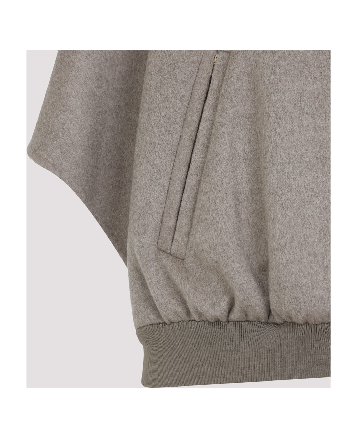 Max Mara Leticia Bomber Cape - BEIGE