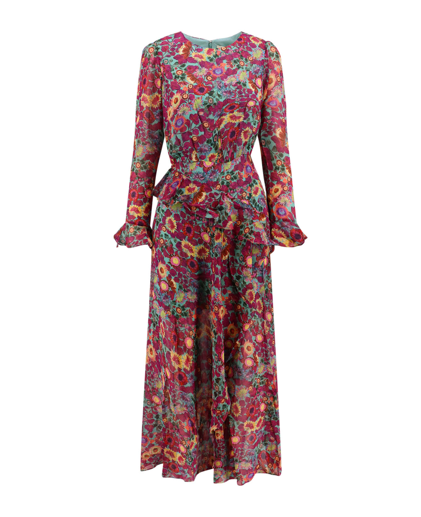 Saloni Jolene Dress - Multicolor ワンピース＆ドレス