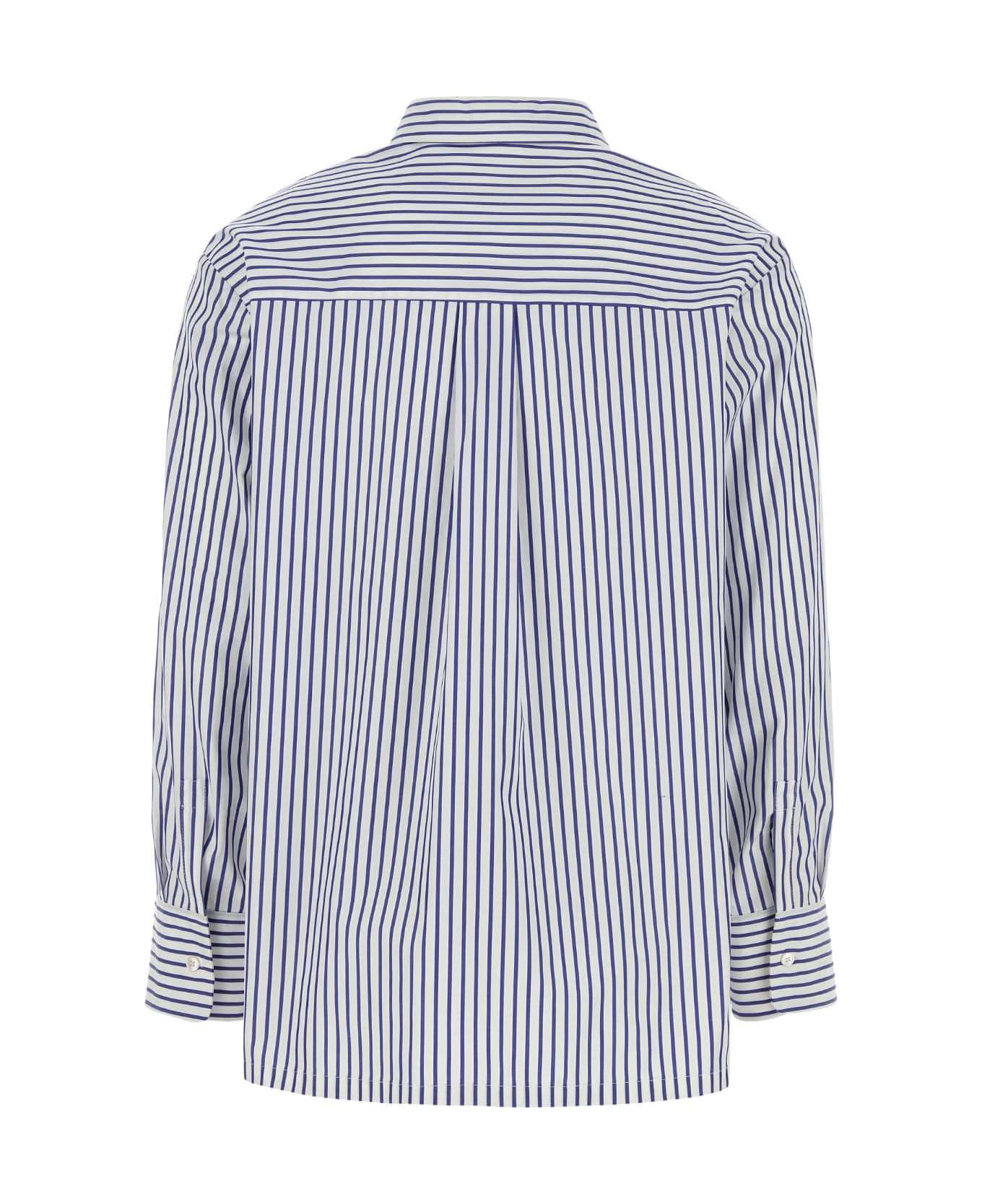 
S Max Mara Printed Poplin Tata Shirt 
S Max Mara