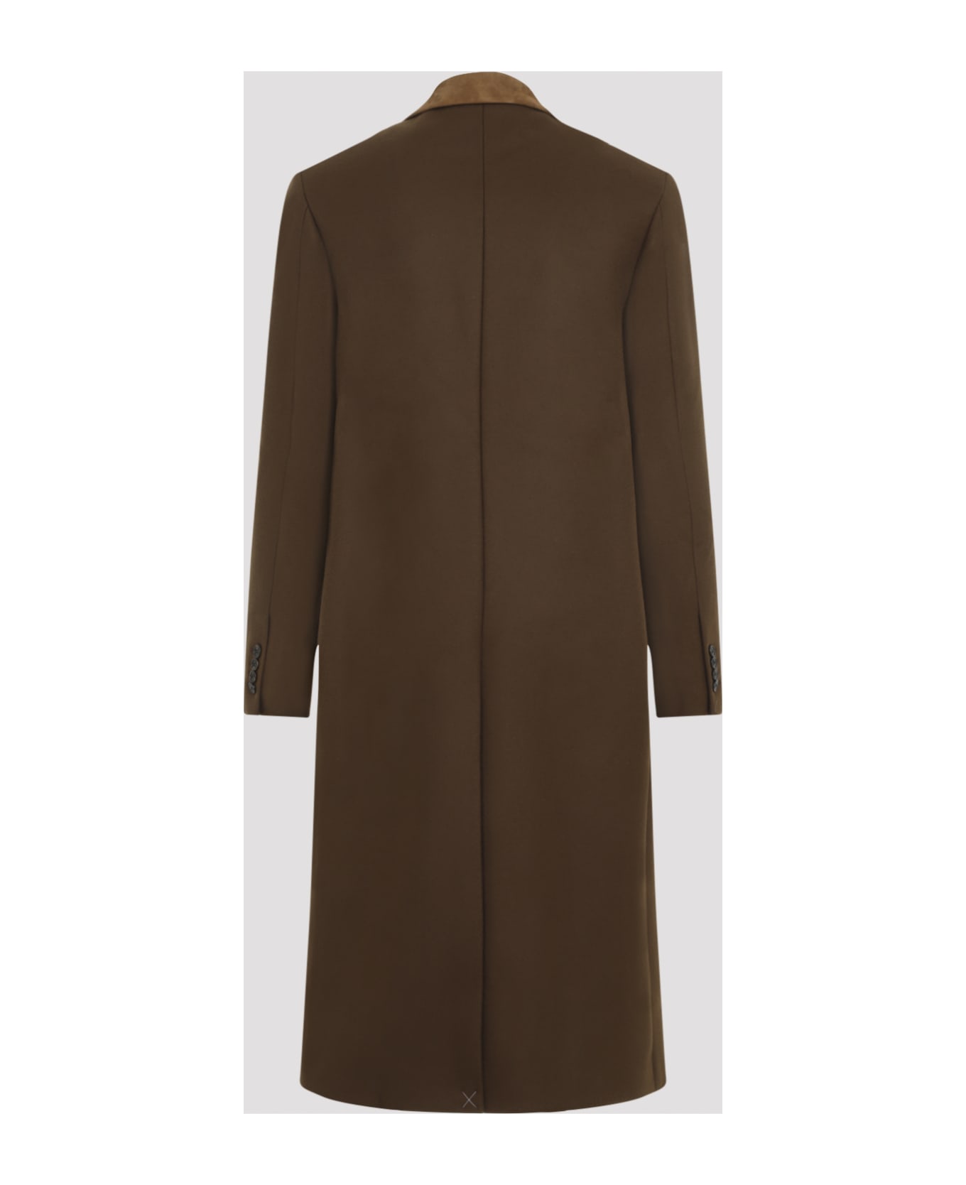 AMIRI Db Overcoat - Dark Brown