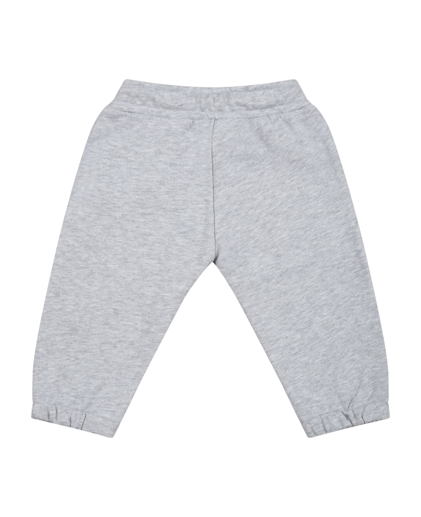 Kenzo Kids Grey Sweatpants For Babies With Logo - Grey