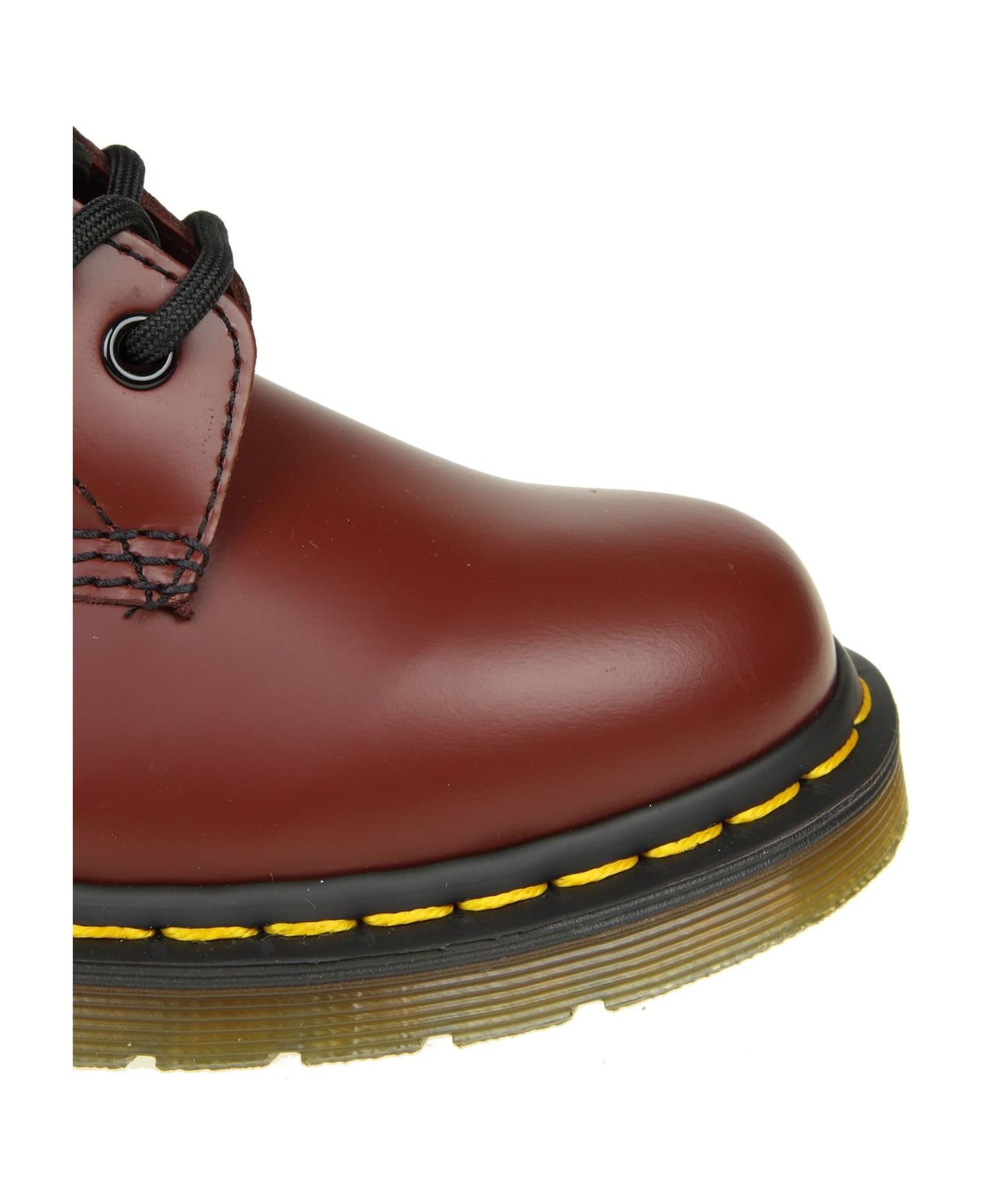 Dr. Martens Dr.martens Smooth Boots In Cherry Color Leather - Cherry Red