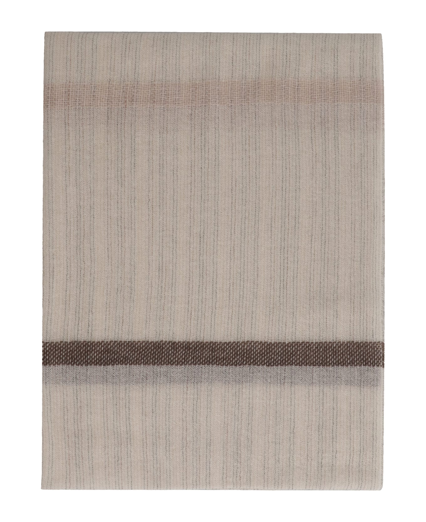 Malo Cashmere Scarf - Ecru