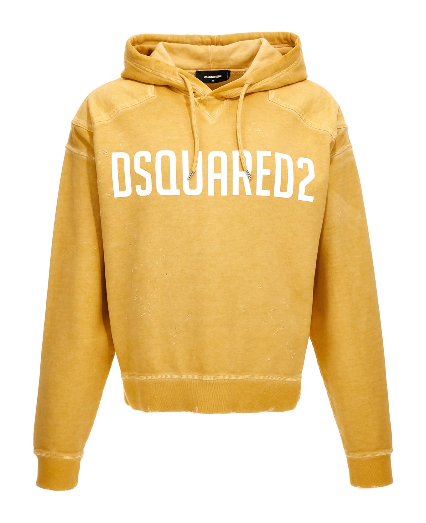 Dsquared2 Cipro Fit Hoodie - Yellow
