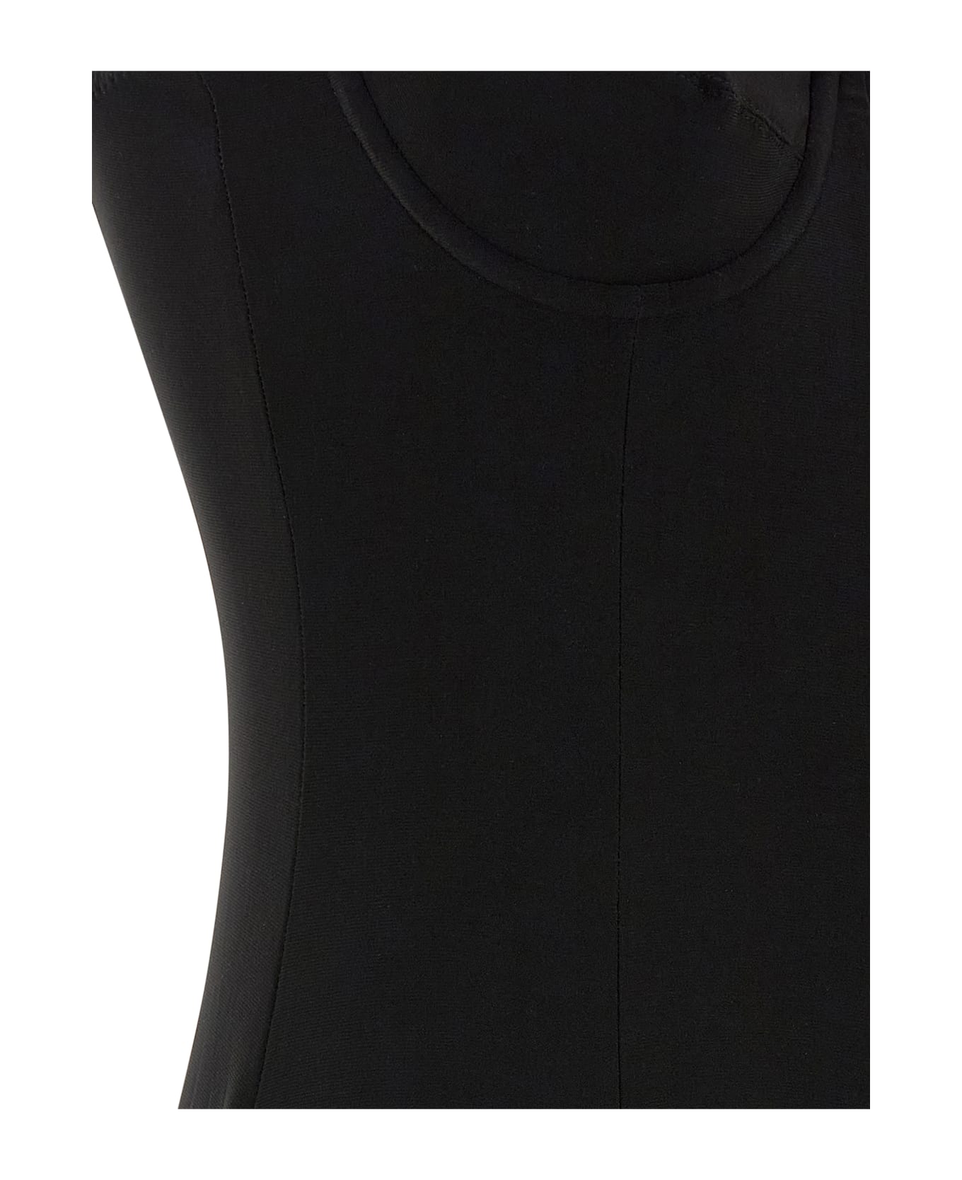 Norma Kamali 
underwire Gown
 Dress - Black  