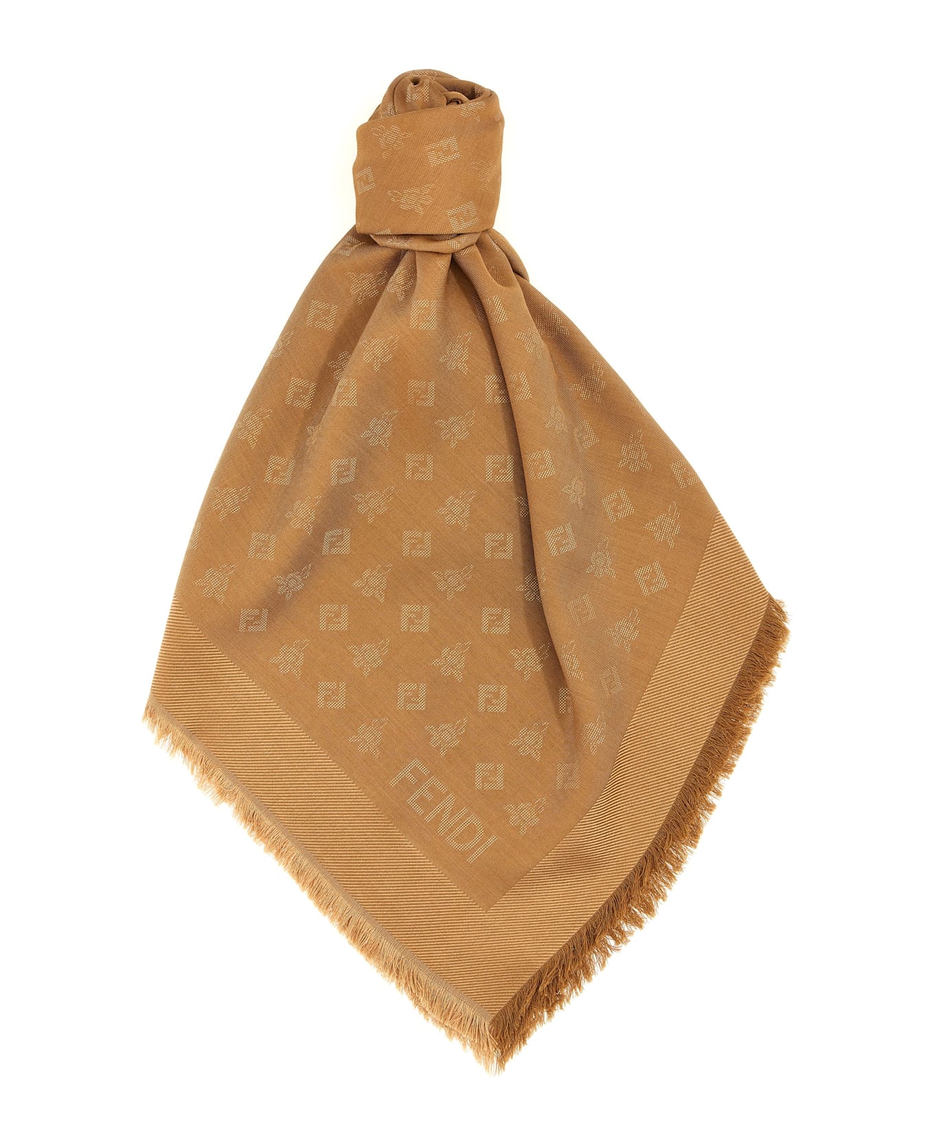Fendi 
ff
 Shawl - Brown