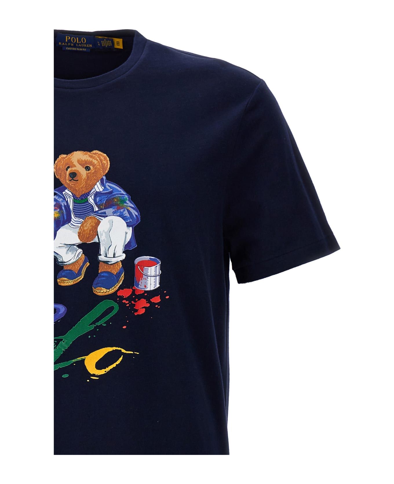 Ralph Lauren 'polo Bear' T-shirt - navy Tシャツ