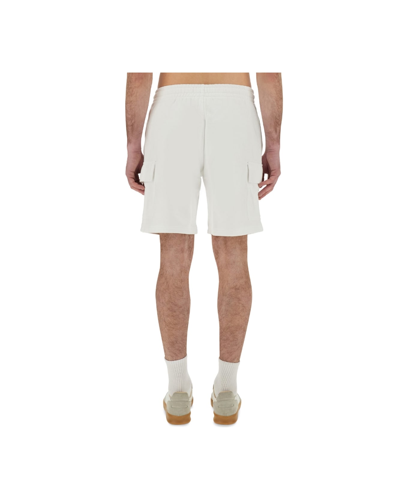 Lacoste Short Cargo - WHITE