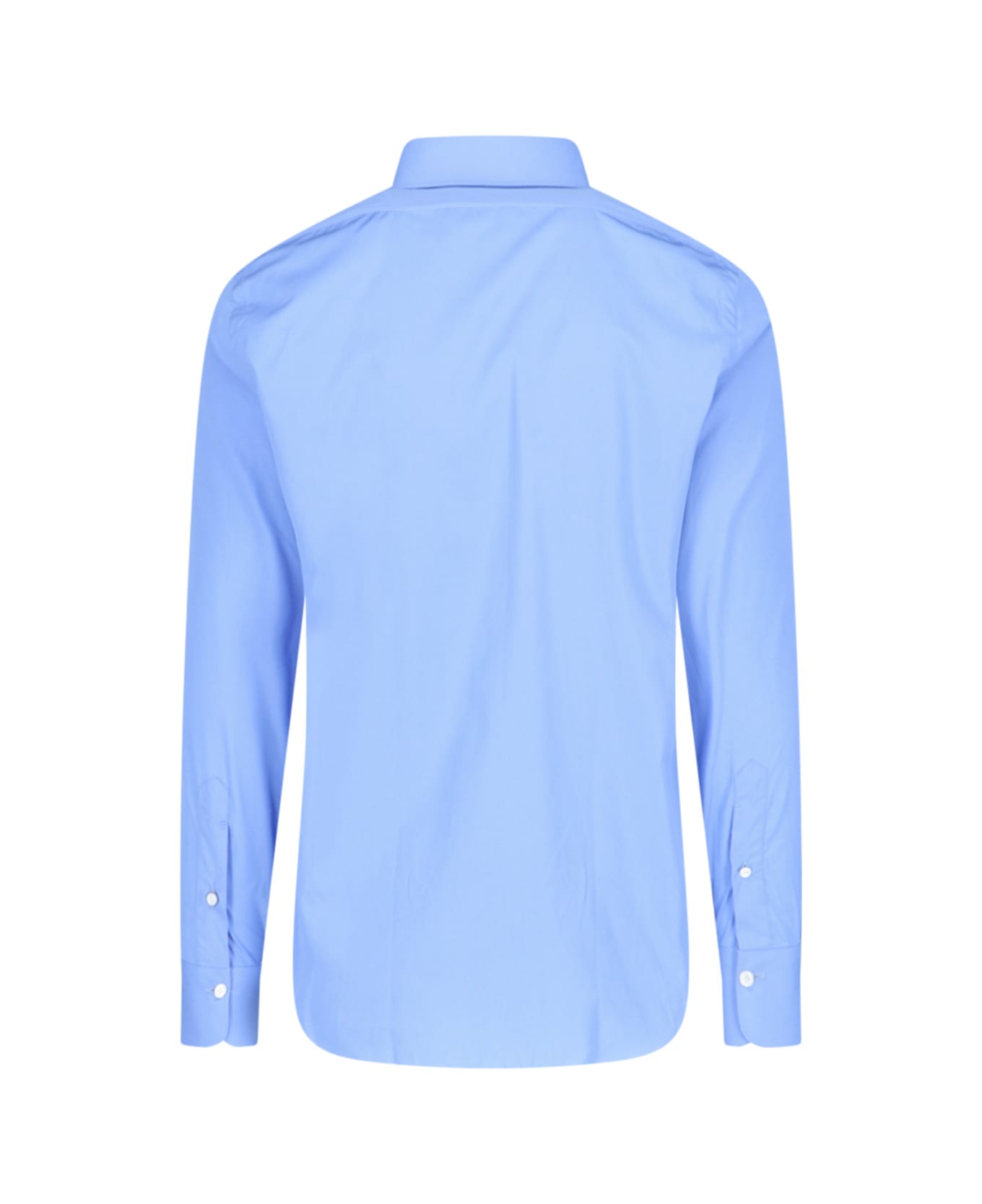 Finamore Slim Shirt - Light Blue シャツ