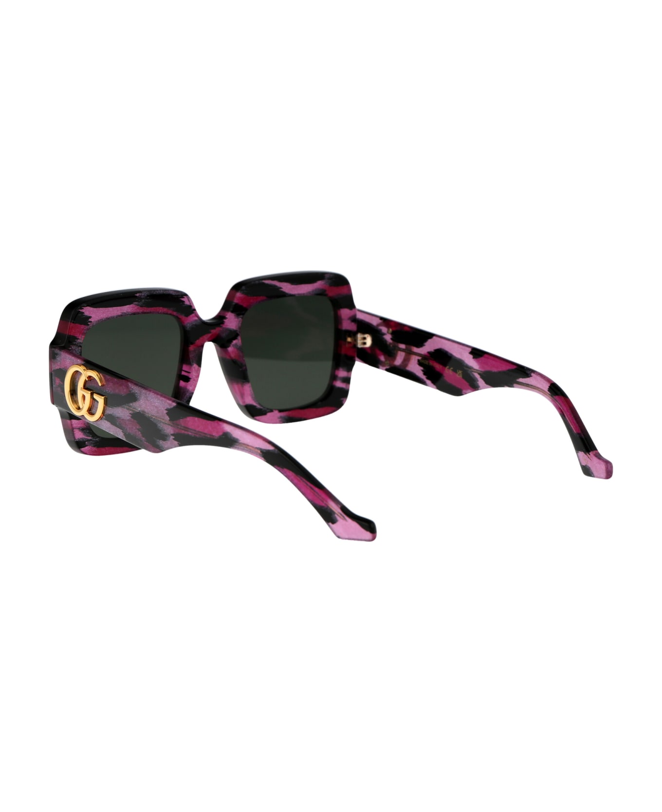 Gucci Eyewear Gg1547s Sunglasses - 003 BLACK BLACK GREY サングラス