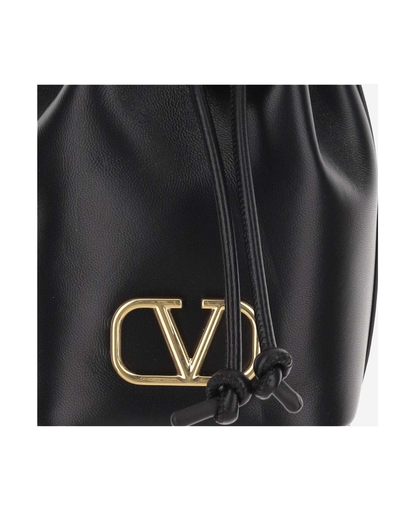 Valentino Garavani 'vlogo Signature' Bucket Bag - Black