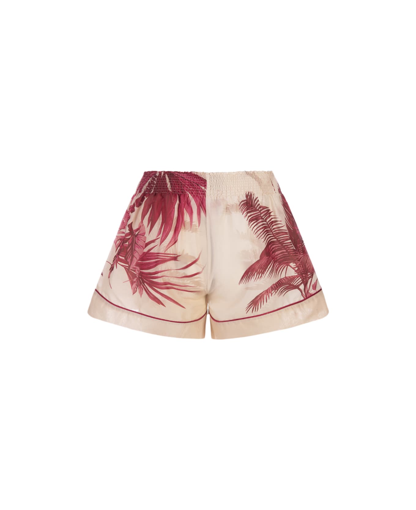For Restless Sleepers Pink Palms Toante Shorts - Pink ショートパンツ