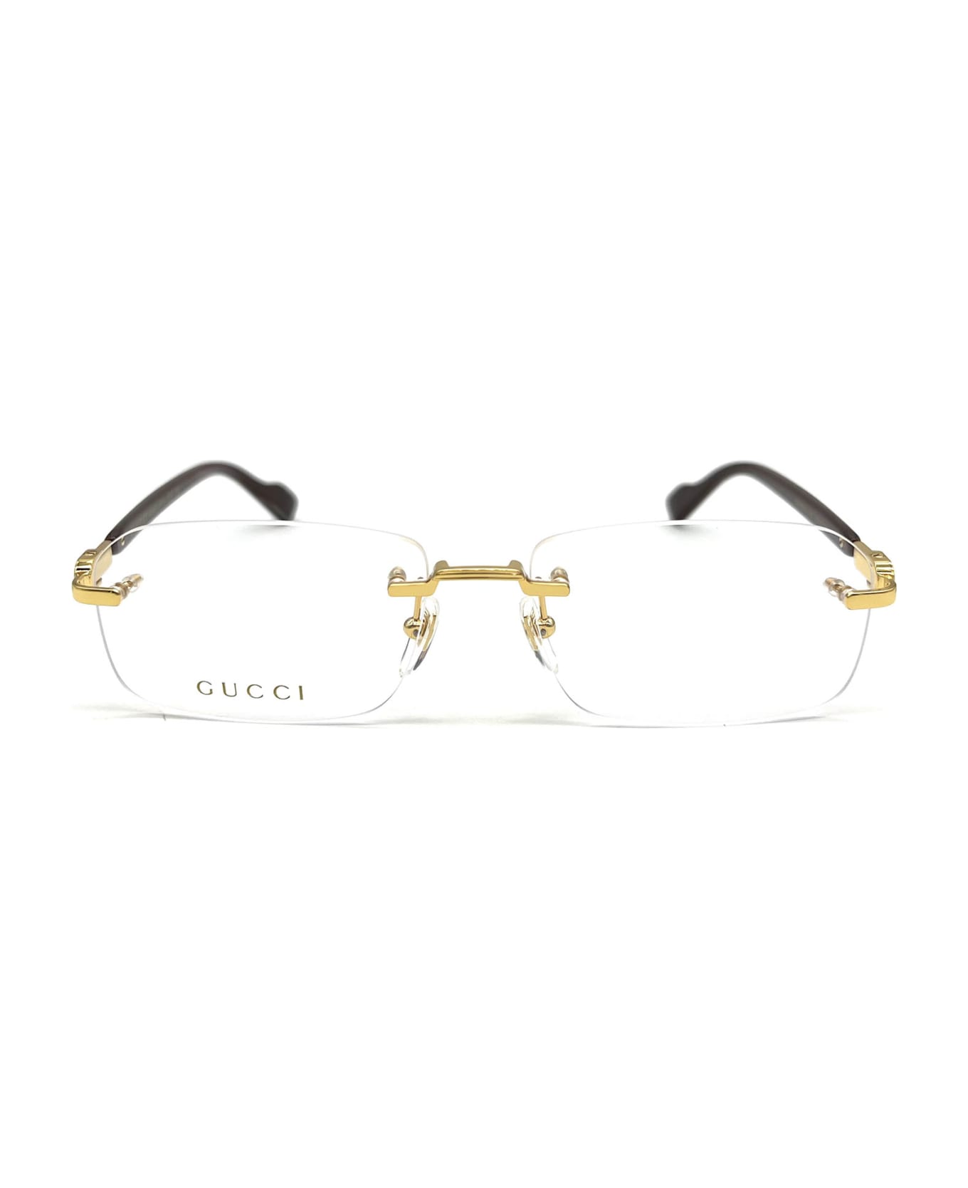 Gucci Eyewear Gg1221o Eyewear - 002 gold brown transparen