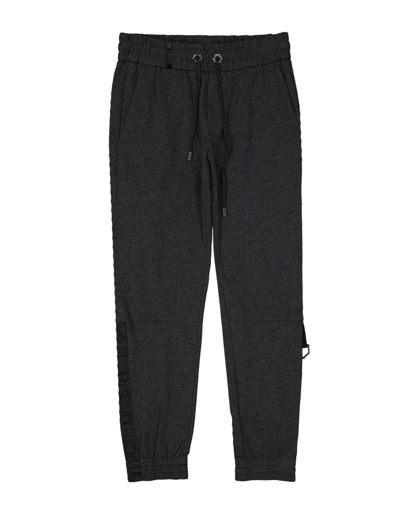 Philipp Plein Blent Cotton Sweatpants - Gray