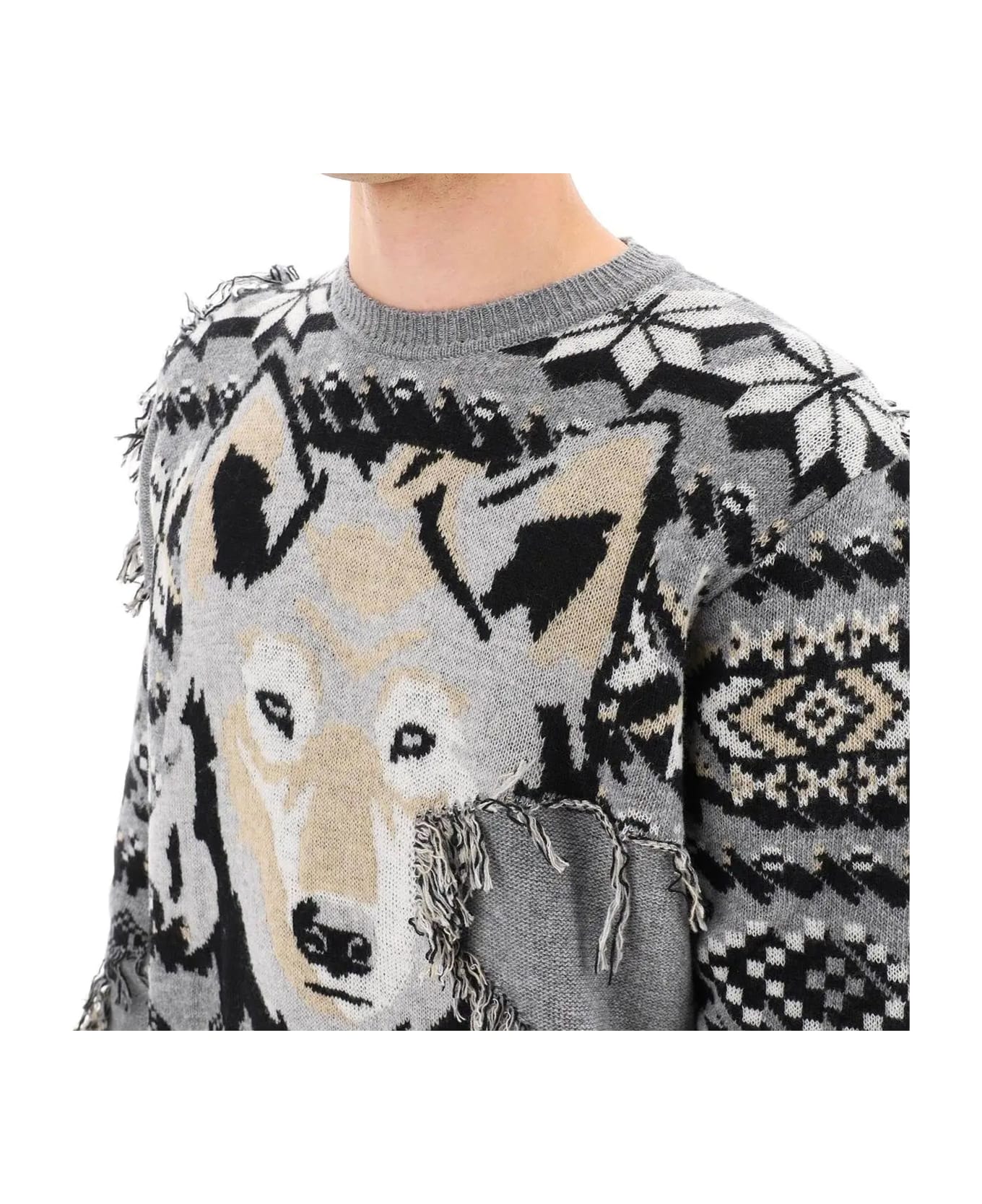 Etro Wool Sweater - Gray