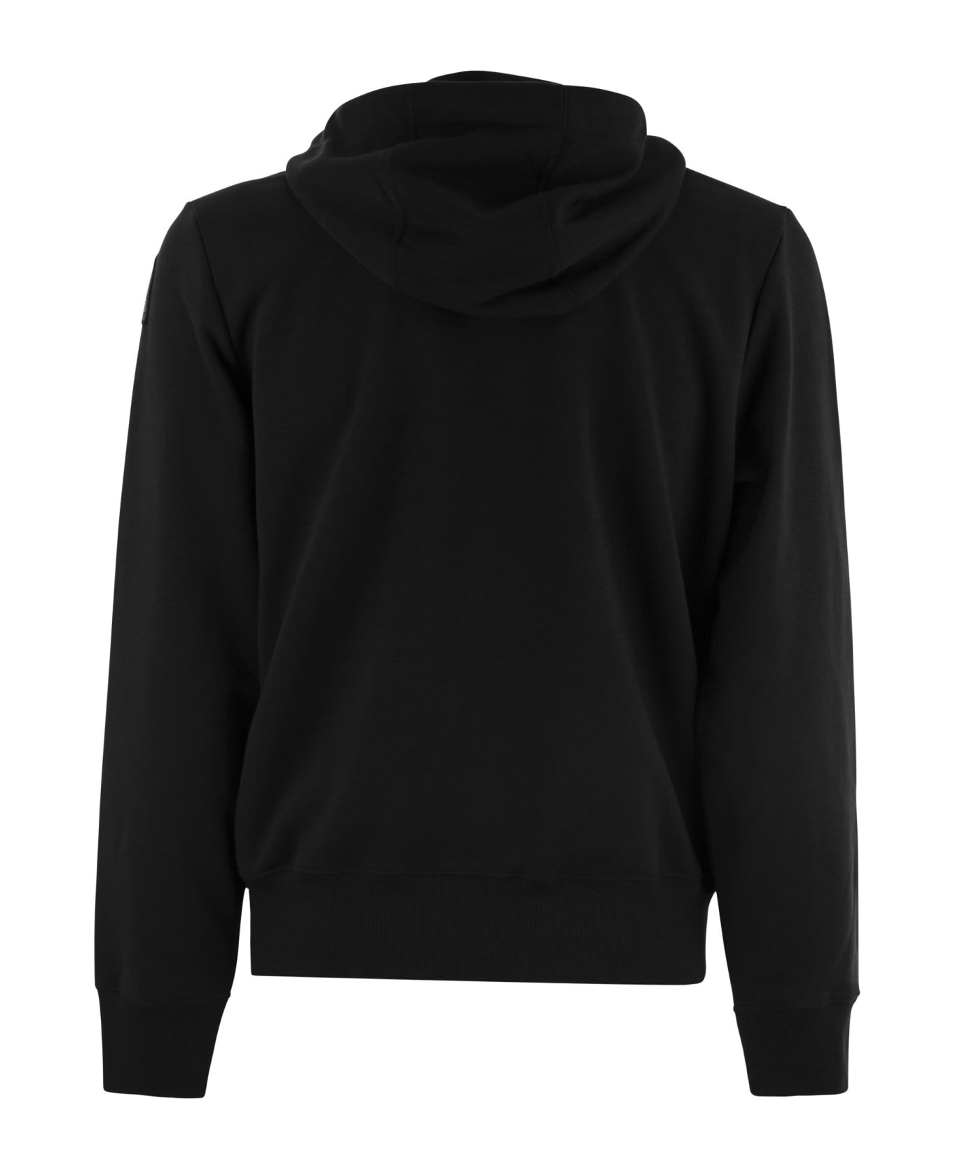 Parajumpers Charlie Easy - Hoodie With Zip - Black ニットウェア