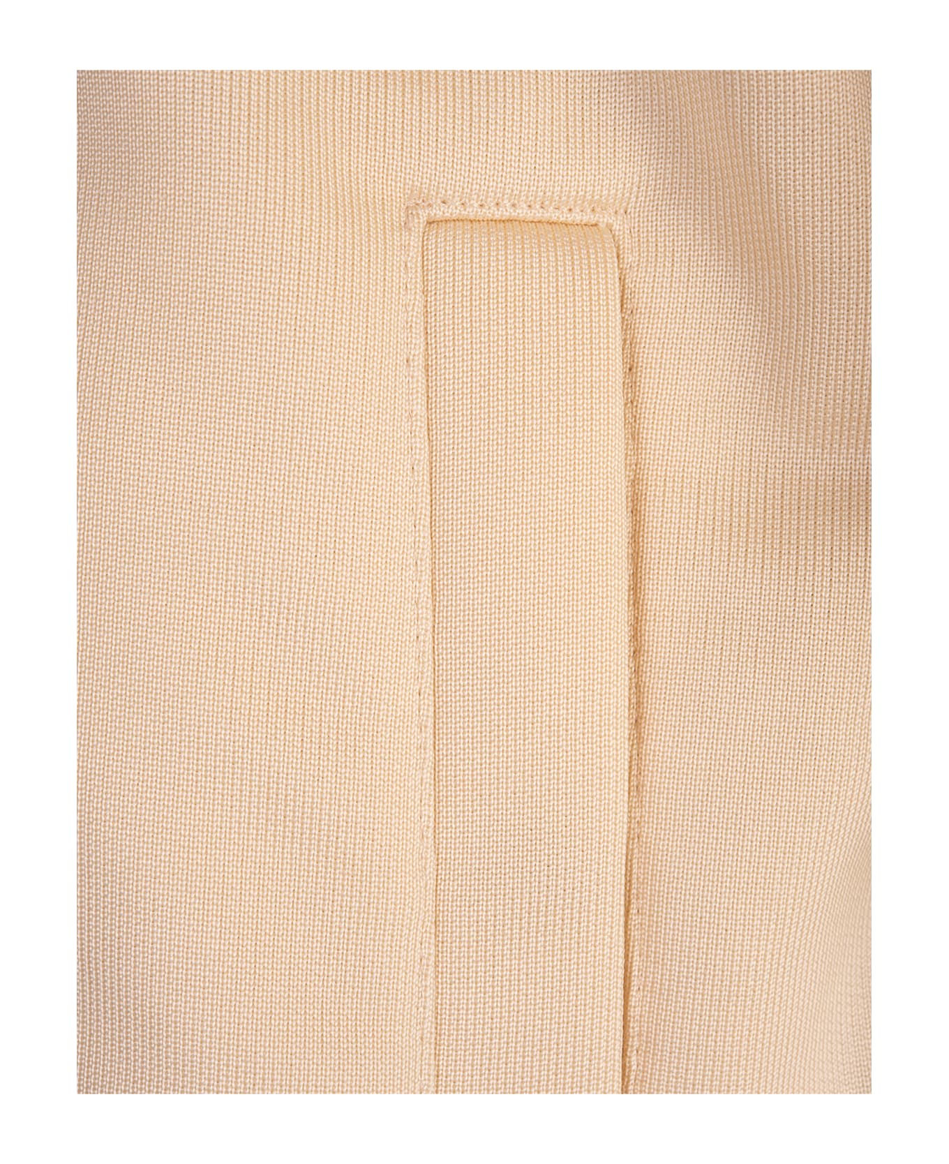 Givenchy Ivory Brushed Fabric Sports Jacket With 4g Detail - White