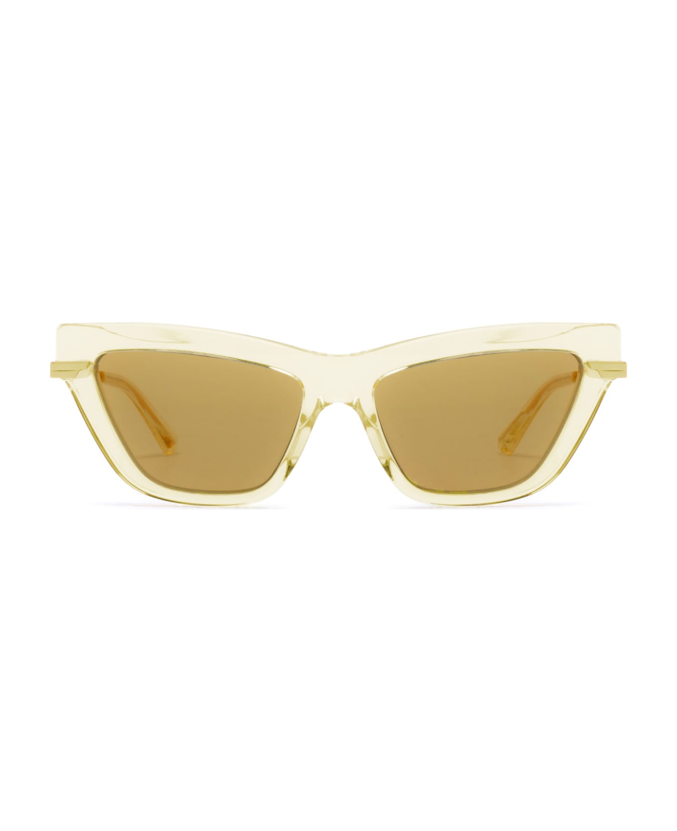 Bottega Veneta Eyewear Bv1241s Yellow Sunglasses - Yellow サングラス